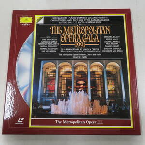 B00168641/●LD2枚組ボックス/ジェイムズ・レヴァイン「メトロポリタン・オペラ・ガラ1991-リンカーン・センター25周年記念コンサート-」