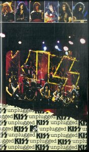 H00021553/VHSビデオ/キッス (KISS)「Unplugged 地獄の再会 (1996年・POVS-1017・ハードロック)」