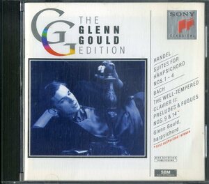 D00157493/CD/Glenn Gould「Handel/Bach/Handel: Suites For Harpsichord Nos. 1?4 ・ Bach: The Well-Tempered Clavier II: Preludes & F