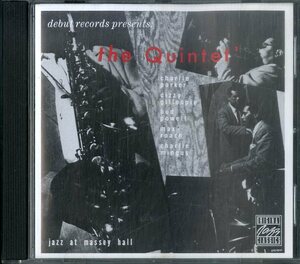 D00157504/CD/The Quintet「Jazz At Massey Hall」