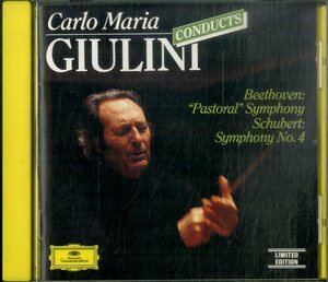 D00161999/CD/Carlo Maria Giulini「Beethoven / Schubert ? Pastoral Symphony / Symphony No. 4」