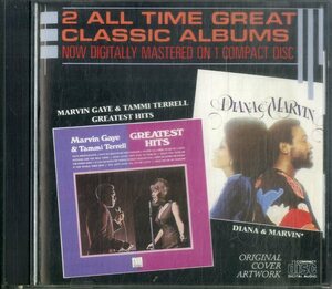 D00157193/CD/マーヴィン・ゲイ & タミー・テレル / ダイアナ・ロス「Marvin Gaye & Tammi Terrell: Greatest Hits / Diana & Marvin (TC