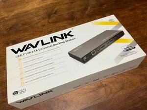 WAVLINK ユニバーサルUSB C ウルトラ5K ドッキングステーション　MAC デュアル4K ドッキングステーション