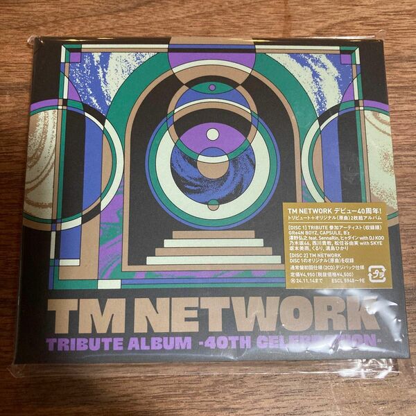 初回仕様 デジパック仕様 2CD/TM NETWORK TRIBUTE ALBUM -40th CELEBRATION