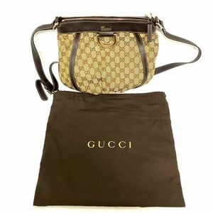 A3　GUCCI　グッチ　CG ショルダーバッグ　キャンバス