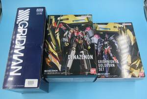 バンダイ製 SMP スーパーミニプラ SSSS.GRIDMAN グリッドマン SSSS.DYNAZENON ダイナゼノン グリッドナイト&ゴルドバーンセット 開封済中古