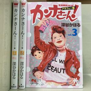 カンナさーん! アラフォー編 全3巻セット　深谷 かほる