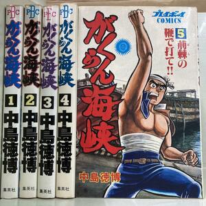 がくらん海峡 全5巻セット　中島徳博