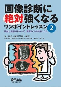 [A01421487]画像診断に絶対強くなるワンポイントレッスン2?解剖と病態がわかって、読影のツボが身につく [単行本] 扇 和之; 堀田 昌利