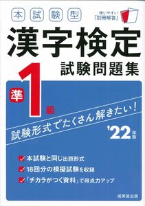 [A12302210]本試験型 漢字検定準1級試験問題集 ’22年版 (2022年版)