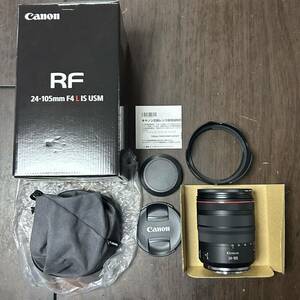 超美品【送料無料】Canon RF 24-105mm F4 L IS USM レンズフィルター付き