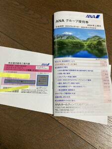 最新　ANA 株主優待券　株主優待冊子　送料込　全日空 