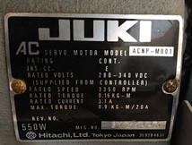 6M2 　現状品　JUKI ミシン サーボモーター ACNP-M001 JUKI 工業用_画像9