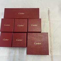 【Cartier】カルティエ 空箱 ジュエリー ボックス アクセサリーケース ネックレス 指輪 ブレスレット_画像2