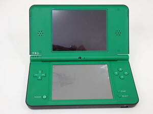 ★ニンテンドー Nintendo DS i LL 本体 タッチペン SDカード付き グリーン 電源確認済み 中古品