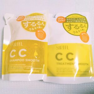 SIRTFL サートフル CC スムース シャンプー コンディショナー つめかえ 320ml 各1袋(合計2袋)