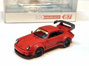 1/87 Porsche 911 (964) RWB Porsche ga-z красный HO gauge 