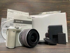 Canon キヤノン EOS M3 レンズキット ミラーレス一眼カメラ 元箱付き #11