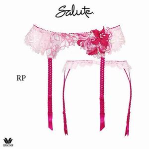 * postage included Wacoal Salute [ retro modern ] garter M new goods RP
