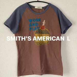 SMITH'S AMERICAN Tシャツ　プリント　刺繍