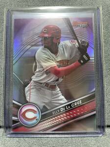 エリー・デラクルーズ　ELLY DE LA CRUZ Bowman’s BEST Chrome REFRACTOR 入手困難リフラクター！Cincinnati Reds シンシナティ・レッズ