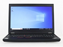中古パソコン LENOVO THINKPAD L570 [新品SSD] レノボ Windows10 3年保証 ノート ノートパソコン PC_画像2