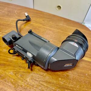 [ Junk ]SONY HDVF-20A 2 type HD view finder CRT noise ..!