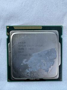 Intel CPU Core i7-2600 3.40GHZ送料無料 匿名配送