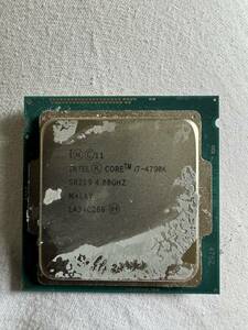 Intel CPU Core i7-4790K 4.00GHZ送料無料 匿名配送