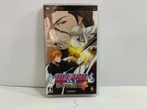 SONY ソニー PSP プレイステーションポータブル 動作確認済　BLEACH ヒート ザ ソウル 4 SAKA5_画像1