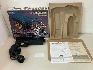 動作未確認　SEGA　セガ　SS　サターン　バーチャコップ　バーチャガン　箱説明書付き　SAKA22