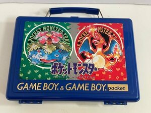  nintendo Game Boy GB Pocket Monster зеленый красный кейс сумка 