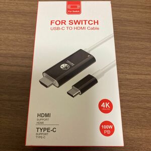 新品未開封 Switch ドック互換HDMI+Type-C ケーブル2m