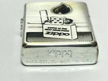 (7) ZIPPO ジッポ ジッポー オイルライター 液晶 温度で色が変わる！ ケース付き シルバー系 喫煙グッズ_画像6