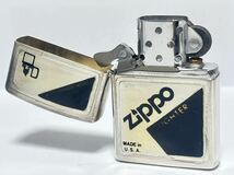 (21) ZIPPO ジッポ ジッポー オイルライター ケース付き U.S.A. LIGHTER 液晶 温度で色が変わる 喫煙グッズ_画像3