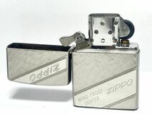 (23) ZIPPO ジッポ ジッポー オイルライター WIND-PROOF LIGHTER ウィンドプルーフ ケース付き 喫煙グッズ_画像3