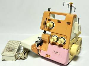 Brother Brother overlock sewing machine Home lock Home lock TE4-B230 foot pedal attached sewing handcraft 