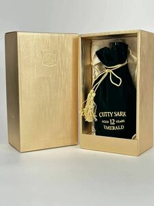 CUTTY SARK SCOTS WHISKY AGED 12 YEARS 12 year 750ml 43% old sake in box not yet . plug 