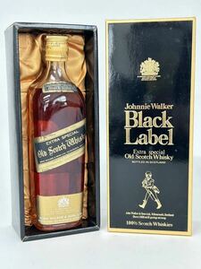 Johnnie Walker ジョニーウォーカー Black Label ブラックラベル スコッチ ウイスキー 古酒 760ml 43度 未開栓