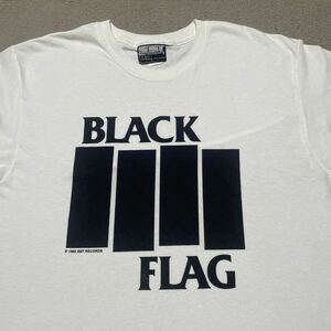 BLACK FLAG ブラックフラグ SST SST Merchandising 1985 SST RECORDS Tシャツ L バンドt バンT 