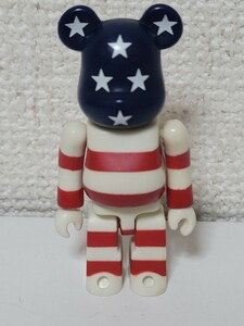 BE@RBRICK Bearbrick series 1 flag America 100% FLAGmeti com toy MEDICOM TOY