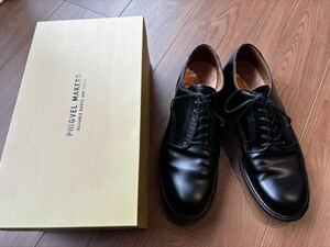 PHIGVELfig bell service shoes 8D accessory equipped * OLD JOE RRL US.NAVY ARMY Alden boots leather jacket Vintage 