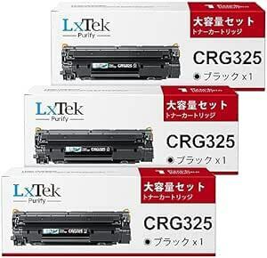 LxTek Purify CRG-325 3 pcs set interchangeable toner cartridge Canon for 325BK interchangeable toner ( printing sheets number approximately 1