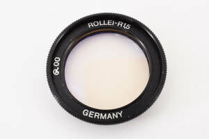 ★☆ 純正！ ローライ Rollei-R1.5 フィルター ねじ込み式 Germany ★☆