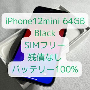 iPhone 12 mini 64GB Black SIMフリー