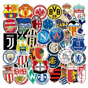 サッカー エンブレム（ロゴ）ステッカー 50枚セット クラブチーム