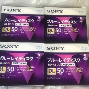 録画用BD-RE DL 2倍速 5枚 5BNE2VLPS2 ×4個 計20枚