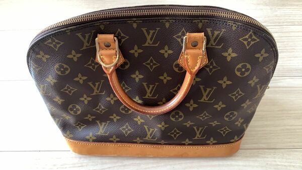 ルイヴィトン ハンドバッグ モノグラム VUITTON LOUIS トートバッグ ブラウン ヴィトン