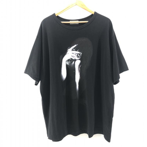 【中古】Yohji Yamamoto PURE HOMME 2020AW ULTIMA DENSE PLAIN STITCH WOMAN SHORT SLEEVES サイズ3 ブラック HG-T84-083[240024462383]