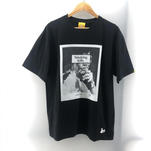 【中古】#FR2 Smoking Kills ブルース・リー プリント S/S Tee ブラック L エフアールツー[240024463229]